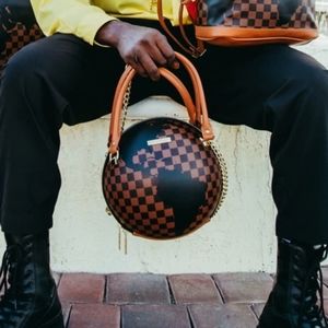 Sprayground A.I. WORLD purse. A.I.5 GLOBAL GLOBE BAG